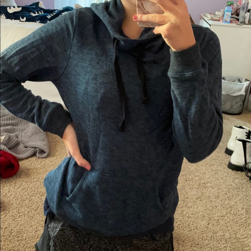 Cowl neck sweatshirt